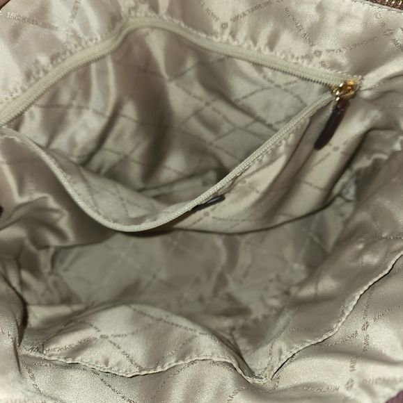 Michael Kors Zip Tote, Merlot, Purse - Picture 2 of 3